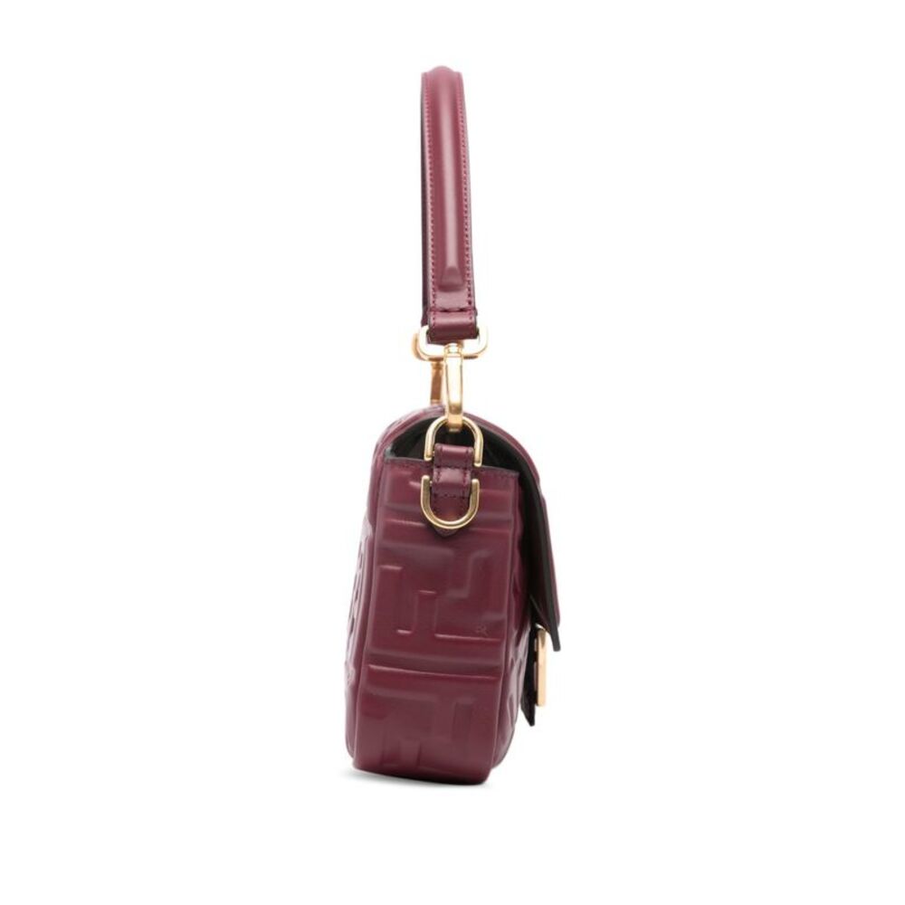 Fendi Women Baguette Leather Shoulder Bag - Picture 5 of 5